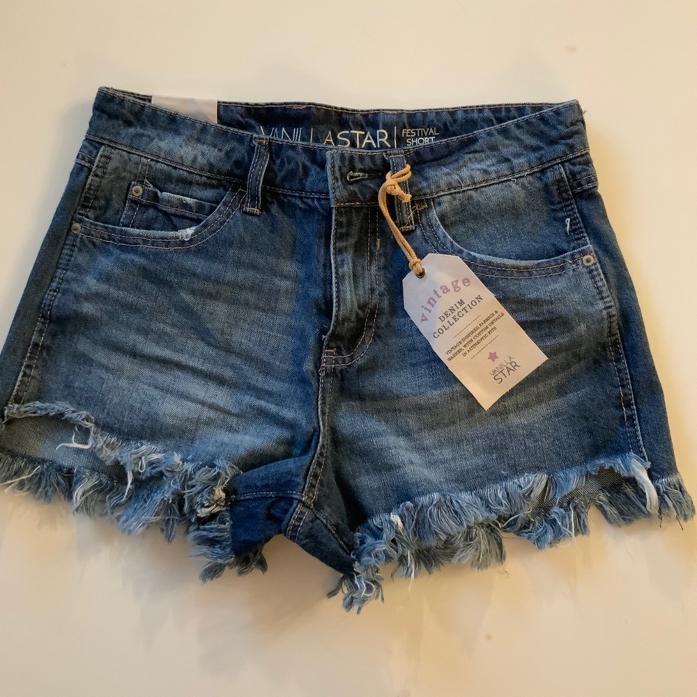 Vanilla Star Jean Shorts